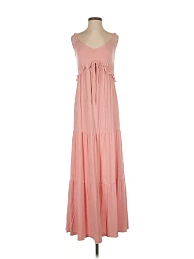 Pre-owned Octavia Casual Dress In Pink