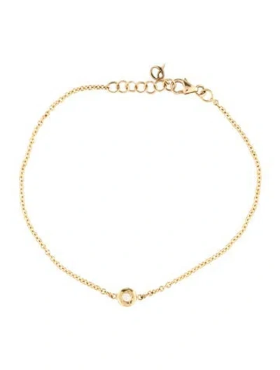 Pre-owned Octavia Elizabeth 18k Diamond Nesting Gem Bracelet, 7" In Multicolor