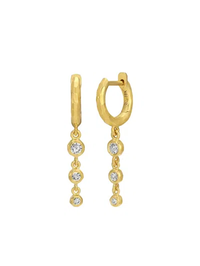 Octavia Elizabeth 18k Yellow Gold Gabby Diamond Earrings