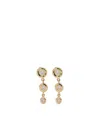 Octavia Elizabeth 18k Yellow Gold Nesting Gem Diamonds Drop Earrings In 金色