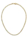 Octavia Elizabeth 18k Yellow Gold Micro Nesting Gem Diamond Necklace In Gold
