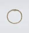 OCTAVIA ELIZABETH BLOSSOM 18KT GOLD TENNIS BRACELET WITH DIAMONDS