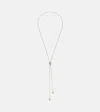 Octavia Elizabeth Halskette Diamond Coast Lariat Aus 18kt Gelbgold Mit Diamanten In Gold