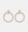 Octavia Elizabeth Eternal 18kt Gold Earrings With Diamonds In Gold