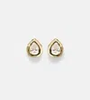 Octavia Elizabeth Nesting Gem 18kt Gold Earrings With Diamonds In Yellow Gold