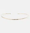 Octavia Elizabeth Olivia 18kt Gold Choker With Diamonds In Gold
