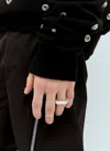 Octi Ergo Ring In Silver