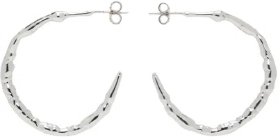 Octi Silver Cocoon Earrings