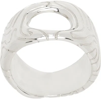 Octi Silver Globe Ring