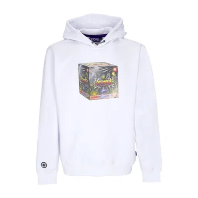 Octopus Blaster Hoodie White Men's Hoodie