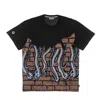 Octopus Bricks Tee Black Men's T-shirt In Black