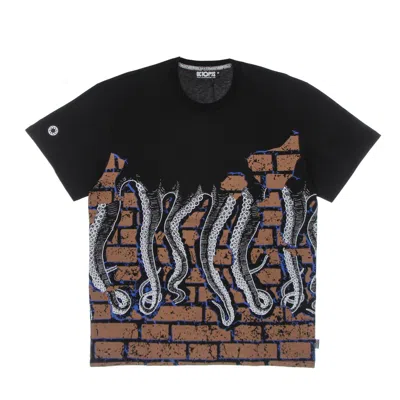 Octopus Bricks Tee Black Men's T-shirt