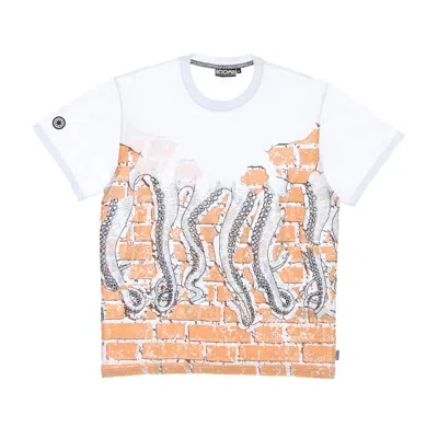 Octopus Bricks Tee White Men's T-shirt