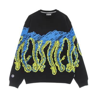 Octopus Draft Crewneck Men's Lightweight Crewneck Sweatshirt Black
