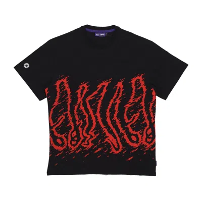 Octopus Fast Tee Men's T-shirt Black/red In Multi