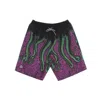 Octopus Fingerz Boardshorts Men's Bermuda Shorts Black In Black