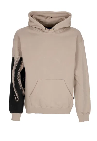 Octopus Hoodie Man Side Hoodie Earth In Asphalt
