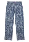 Octopus Jeans Man  Ray Loose Denim In Blue