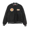 Octopus Legacy Patch Men's College Jacket Dark Grey In Dark Grey