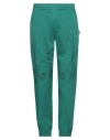 Octopus Man Pants Emerald Green Size Xs Cotton, Elastane In Green