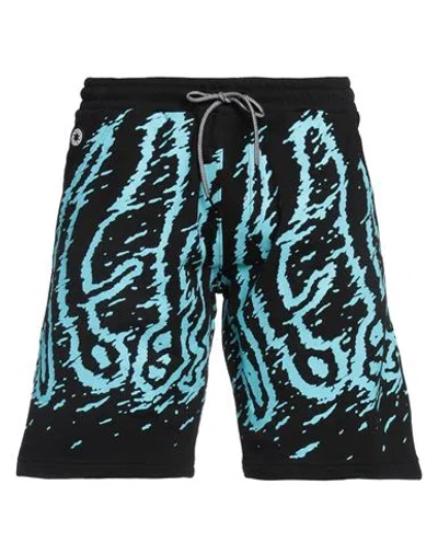 Octopus Man Shorts & Bermuda Shorts Black Size L Cotton
