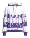 Octopus Man Sweatshirt Purple Size M Cotton In Purple