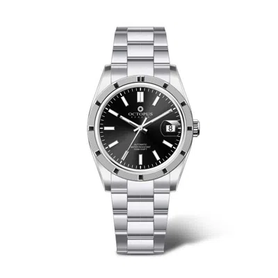 Pre-owned Octopus Men Automatic Watch 36mm 10atm Mechanical Wristwatch Luminous Pt5000