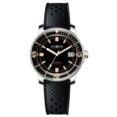 Pre-owned Octopus Men Automatic Watch 40mm Mechanical 30bar Lume Pt5000 Sapphire Bezel