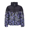 Octopus Men's Dazzle Puffer Jacket Black In Black