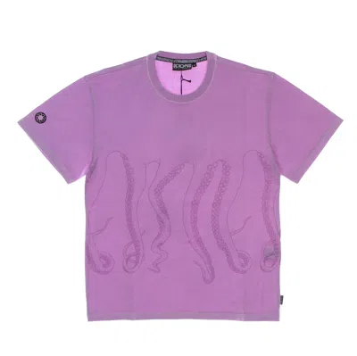 Octopus Men's Dyed Tee Quartz T-shirt In Purple