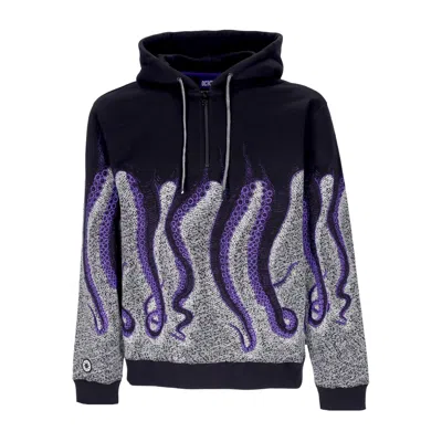 Octopus Men's Everywhere Zipper Hoodie Black