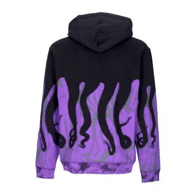 Octopus Men's Half Tone Hoodie Black/purple