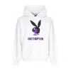 Octopus Men's Hoodie Logo Hoodie X Playboy White In White