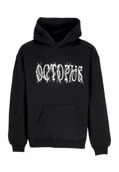 Octopus Men's Hoodie Tentacles Logo Hoodie Black