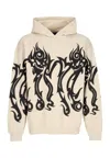 Octopus Men's Hoodie Tribal Skull Hoodie Cream