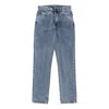Octopus Men's Jeans Pockets Regular Denim Blue Bleached In Blue Bleached