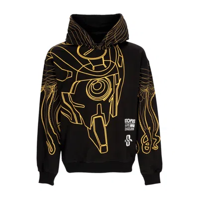 Octopus Men's Lightweight Hoodie Evangelion 00 Flowing  Hoodie Black