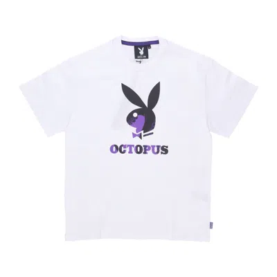 Octopus Men's Logo Tee X Playboy White T-shirt