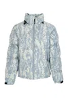 Octopus Men's Ray Denim Puff Jacket Light Blue In Light Blue