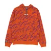 Octopus Men's Sci-fi Hoodie Orange In Orange