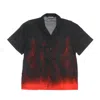 Octopus Men's Short Sleeve Shirt Abyss Shirt Black In Black