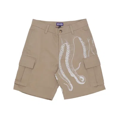 Octopus Men's Side Cargo Short Beige