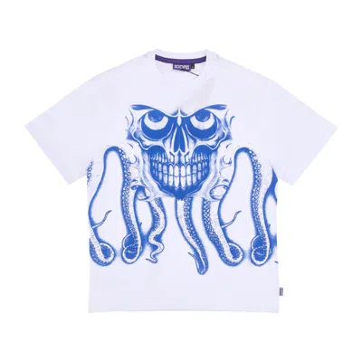 Octopus Men's Skull Tee White T-shirt