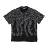 Octopus Men's Studs Tee Black T-shirt In Black