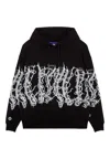 Octopus Men's Sweatshirt  By Giorgio Di Salvo In Black