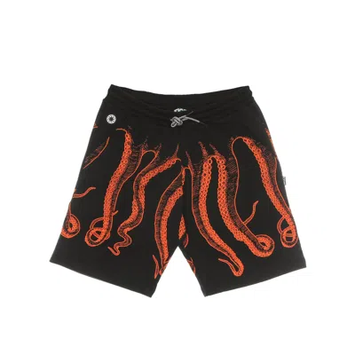 Octopus Men's Tracksuit Pants Outline Short Black