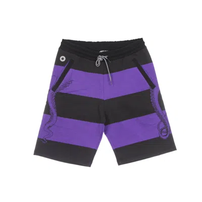 Octopus Men's Tracksuit Shorts Fullback Sweatshorts Purple