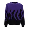Octopus Original Jumper Men's Sweater Black/purple In Black/purple