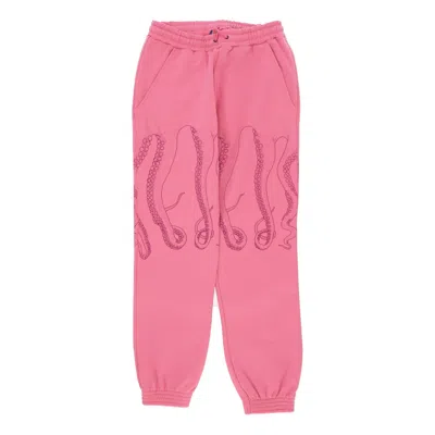 Octopus Outline Sweatpant Pink Men's Sweatpants