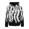 Octopus Roots Hoodie Black Men's Hoodie In Black